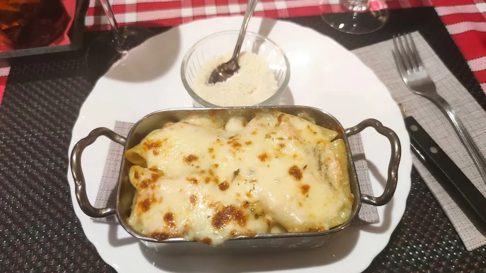 Gratin de Pennes Aux Saint Jacques